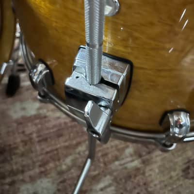 Tama Starclassic Birch/Bubinga Performer 2014 with snare - Honey Amber Gold image 9