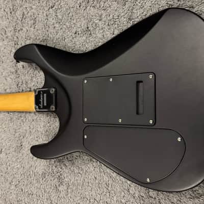 Jackson Dinky Rev MIJ 1994-1995 - Matte Black Unique FIXED BRIDGE Superstrat guitar  Custom Shop Shred Machine Metal Strat solid body Lightweight exclusive image 10
