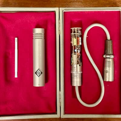 Neumann U64 Matched Stereo Pair 1960s. Perfect Sequential SN U 64. Like KM64 KM84 image 12