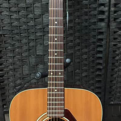 Yamaha FG-160 Dreadnought acoustic guitar Made in Japan! Tan label image 6