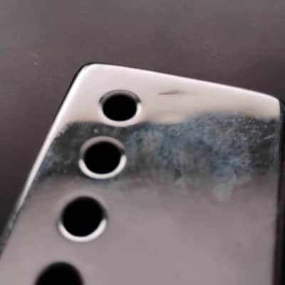 1960s Gibson Humbucker Covers Chrome For Patent Sticker pickups original vintage Matched pair parts luthier project restoration ES models, Les Paul etc image 4