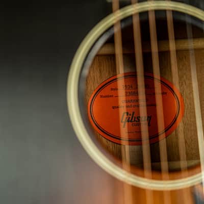Gibson 1934 Jumbo - Vintage Sunburst image 8