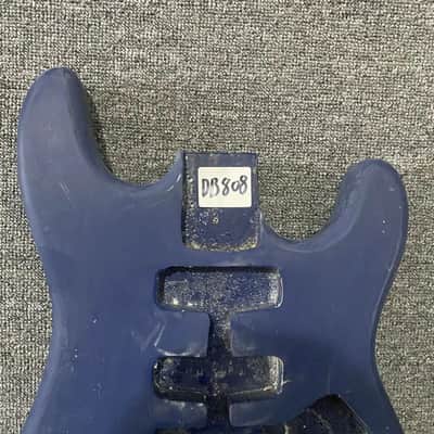 HSS Dark Blue Guitar Strat Style Basswood Body image 6