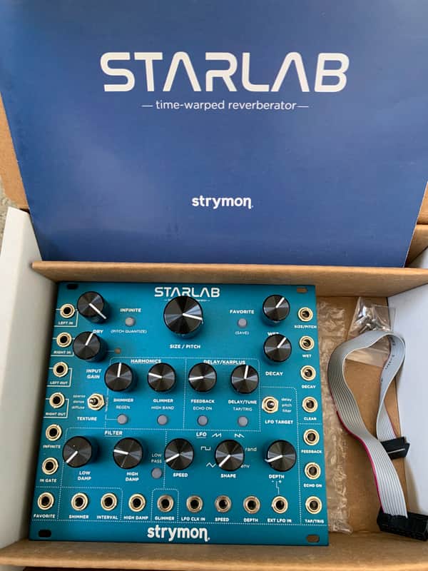 Strymon StarLab Time-Warped Reverberator 2021 - Blue image 1