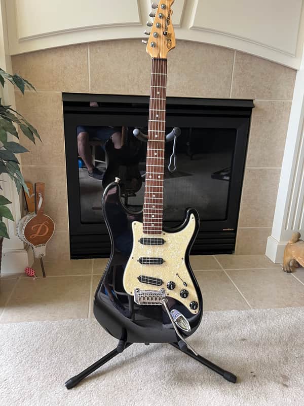 G&L Legacy Special 1994 - Black sparkle image 1