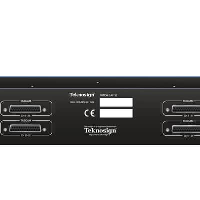 Teknosign PBA 32 F 32 XLR3F Front Patchbay image 2