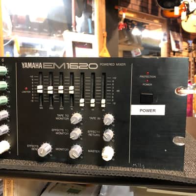 Yamaha EM1620 6-Channel Mono Powered Mixer Rack Mount image 4