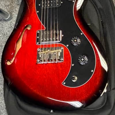 2024 PRS S2 Vela Semi-Hollow with Narrowfield Pickup 2024 Scarlet Sunburst image 15