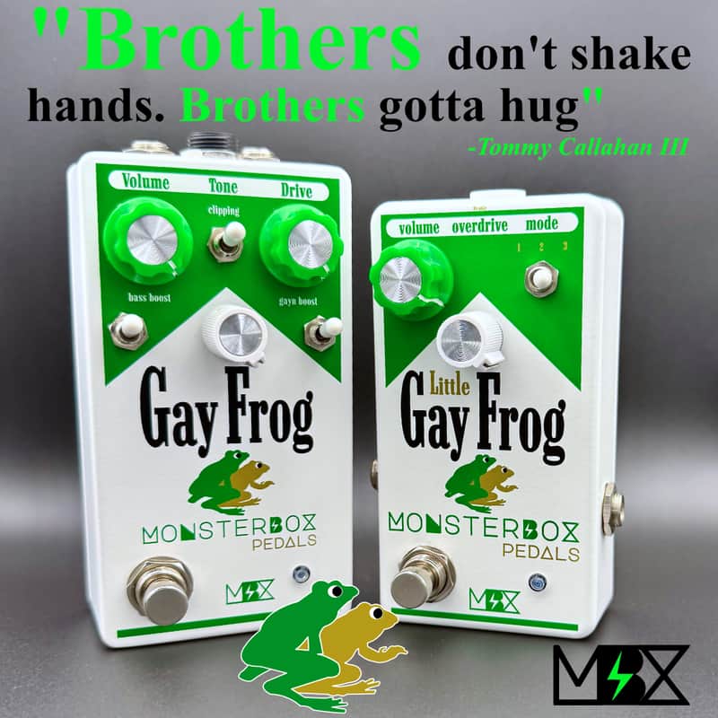 Monsterbox Pedals Frog Mid-Hump Overdrive 2025 | Reverb