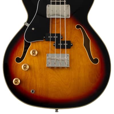 VKB-4 Electric Bass - Left-Handed-Sunburst image 1