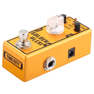 New Tone City Golden Plexi V2025 Distortion Mini Guitar Effects Pedal image 2