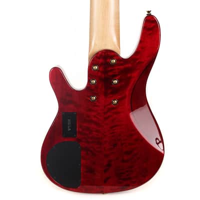 Yamaha John Patitucci TRB Signature Bass Translucent Dark Red image 6
