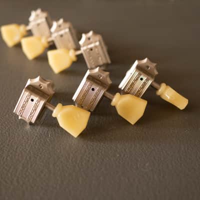 Full Set of TPKB3L TonePros Kluson Deluxe Locking Tuners 3x3 Machine Heads Tuning image 2