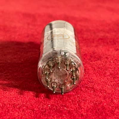 Voice of Music Single Vintage EL84 / 6BQ5 Amplifier Vacuum Tube 1960s - Clear Glass image 2