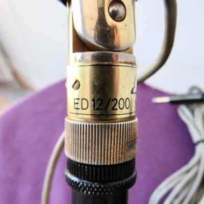 Echolette ED12 Cardioid Dynamic Microphone 1950s - 1960s image 9
