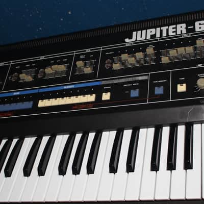 Roland Jupiter 6 JP 6 with Midi + Soft Case - Very Clean - Serviced image 6