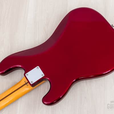 2011 Fender Precision Bass ‘57 Vintage Reissue PB57 Candy Apple Red Near-Mint, Japan MIJ image 15