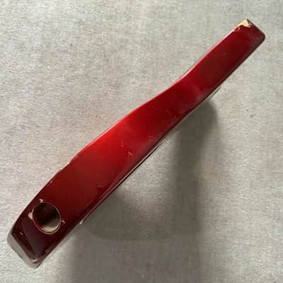 Double Cutaway Metallic Red Finish Guitar HH Body image 5