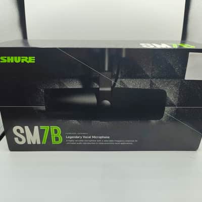 Shure SM7B Cardioid Dynamic Microphone 2001 - Present - Black image 8