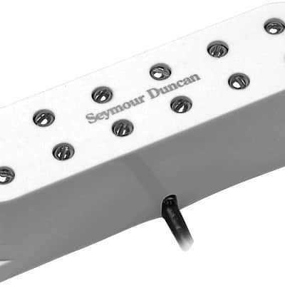Seymour Duncan SL591 Little 59 Strat Humbucker Pickup, White, SL591B, Bridge image 2