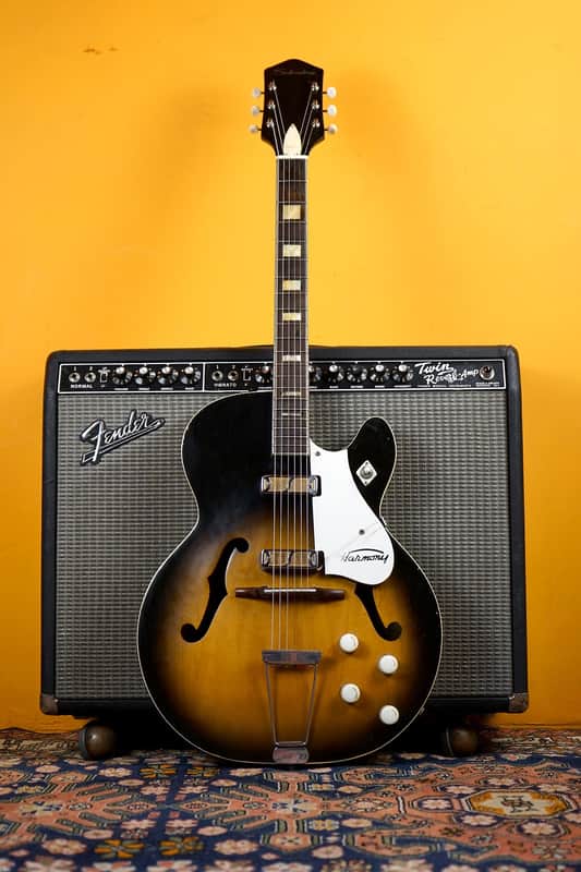 Harmony H54 Rocket 1959 - 1967 - Brown Sunburst - Fair