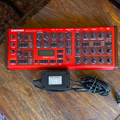 Access Virus Classic Desktop Digital Synthesizer 2002 - Red / Black image 10