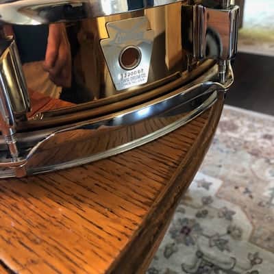 Ludwig LB553 Bronze Piccolo 3x13" 8-Lug Snare Drum 1991 - 2008 - Clear-Lacquered Bronze image 7