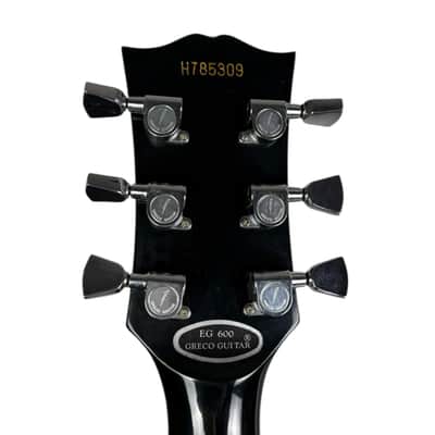 Greco EG-600 Les Paul Custom 1978 - Black - Vintage Japan image 10