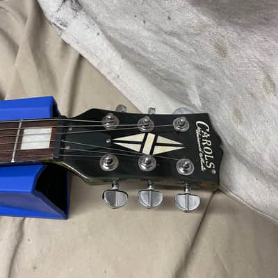 Carols Universal Music Custom Skull Singlecut Electric Guitar image 9