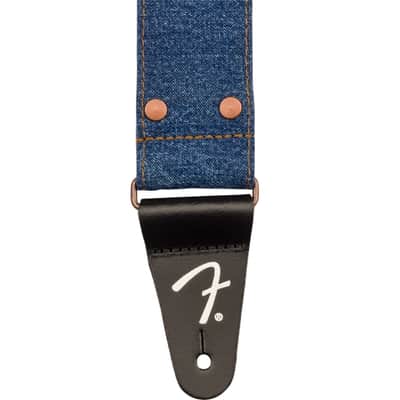 Fender X Wrangler Denim Strap - Indigo image 4