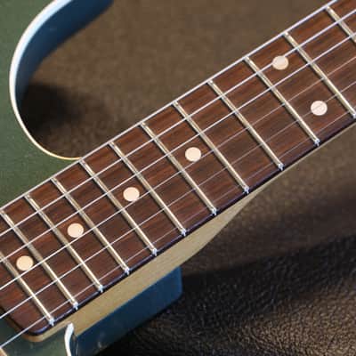 Unplayed! 2021 Fender Custom Shop Stratocaster HST Electric Guitar Aged Sherwood Metallic Relic + COA OHSC image 8