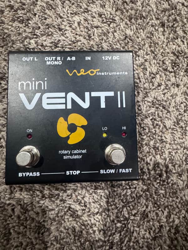 Neo Instruments Mini Vent II Rotary Speaker Cab Simulator Pedal