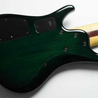 ROSCOE LG3006 Quilt Maple Top / Mahogany Back - Emerald Green image 9