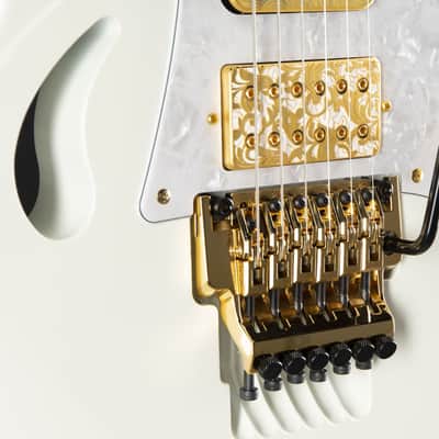 Ibanez Steve Vai PIA3761-SLW Stallion White - Custom Electric Guitar image 7