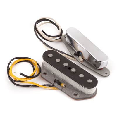 Fender Pure Vintage '64 Tele/Telecaster Single Coil Pickups Set (Chrome) image 1