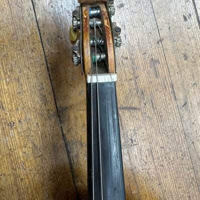 Vintage Czech Stradivarius Copy Violin Husk for parts/repair project image 10