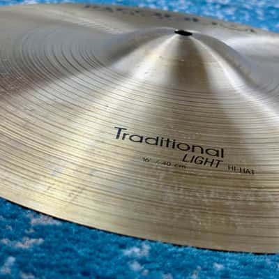 Don’t pay £429!! 16" Istanbul TRADITIONAL LIGHT Hihats 1100g 1332g image 7
