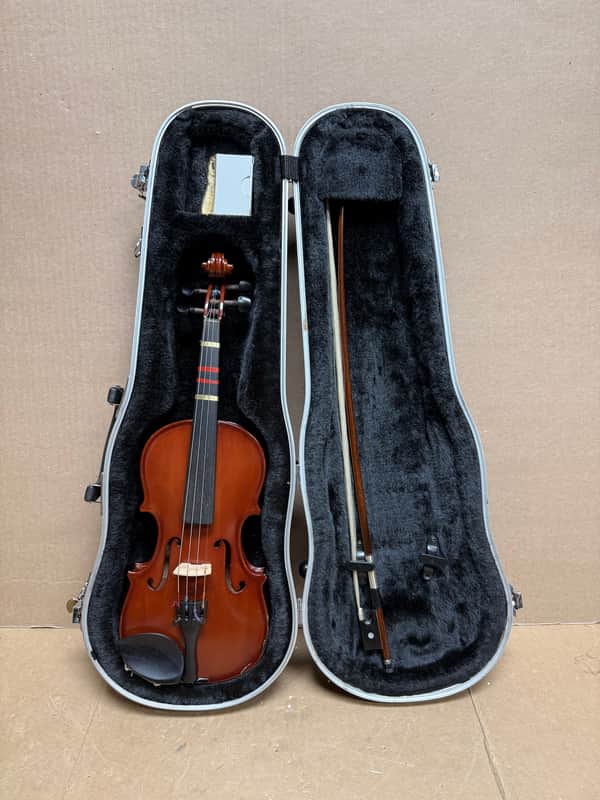 Franz Hoffmann 1/4 Size Violin Outfit w/ Bow & Hard Case - Used, Good Condition image 1