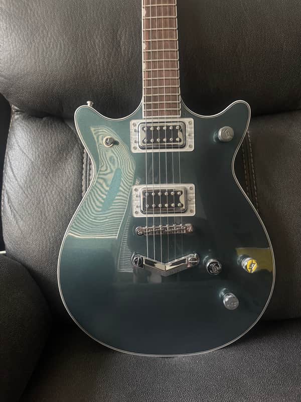 Gretsch G5222 Electromatic Double Jet BT with V-Stoptail 2022 - Present - Ocean Turquoise image 1