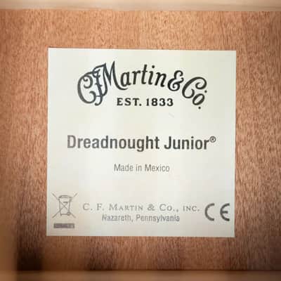 Martin D Jr-E StreetLegend Acoustic/Electric Guitar - Burst with Gig Bag image 13