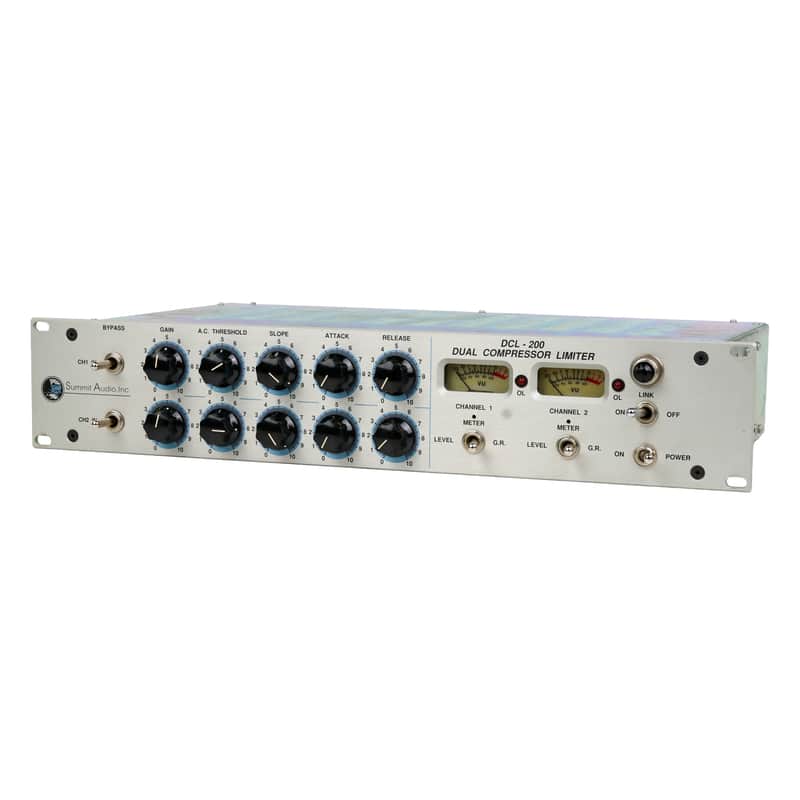 Summit Audio DCL-200 Dual-Channel Compressor/Limiter #0721137 (Used) image 1