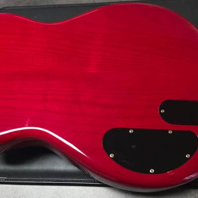 ESP CUSTOM SHOP Climax 1 of 100 ever made! Limited Edition RARE Model Ash Body! Cherry Sunburst 90s 1990's Piezo Electric AAA Flame Top Singlecut Guitar image 23