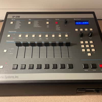 E-MU Systems SP-1200 8-Voice Drum Sampler 1987 - 1996 Black image 1