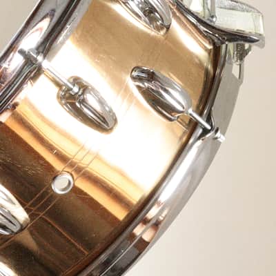 Slingerland 6.5x14 "Two-to-One", Copper Over Brass Snare Drum, 1979-1982 / INSPECTED & TESTED image 2