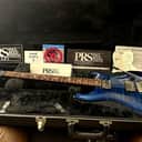 2003,Paul Reed Smith Custom 22 Tremolo,Royal Blue Flame 10 Top,w/OHSC.