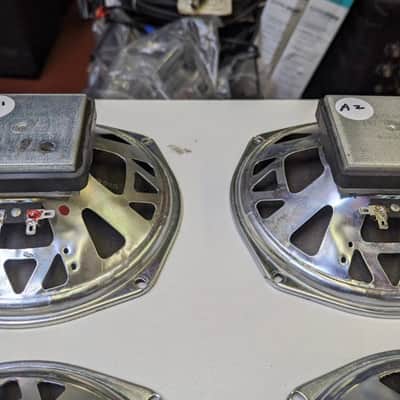 Matching Set Of 4! 1973 CTS 8 Ohm 20 Watt 8" Full Range Speakers - Look & Sound Excellent! image 5