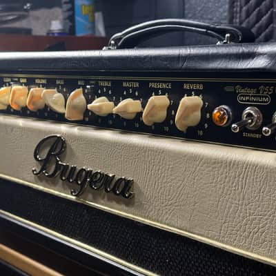 Bugera V55HD-INFINIUM 55W 2-Channel Tube Amp Head - Black image 6
