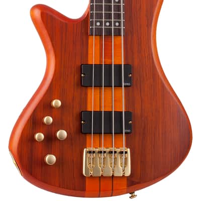 Schecter Stiletto Studio-4 LH Honey Satin image 1