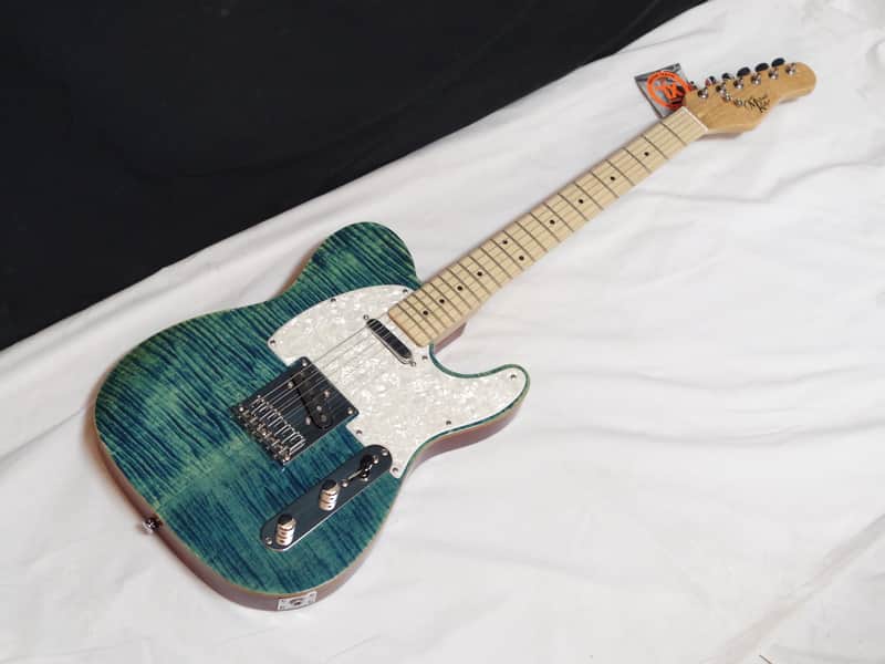 マイケルケリーギターズ 1953 Blue Jean Wash Michael Kelly 1953 Blue Jean Wash Electric guitar - Muziker