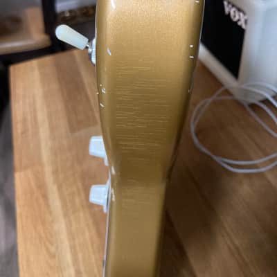 Feelgood 12 String Jazzmaster Electric XII Custom Build- Aztec Gold Nitro RELIC by Copacetic Customs image 17